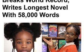 If a little girl writes a book and someone publishes it, do you think people will read it?