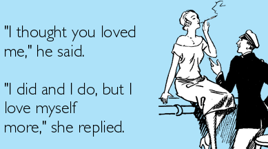 How would you finish the following: "I loved her. She loved me. She was perfect. Unfortunately, _________."?-第1张图片