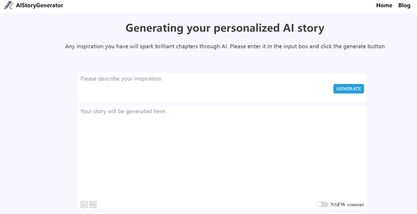 Is there a 'free no sign up AI story generator' available online?-第1张图片